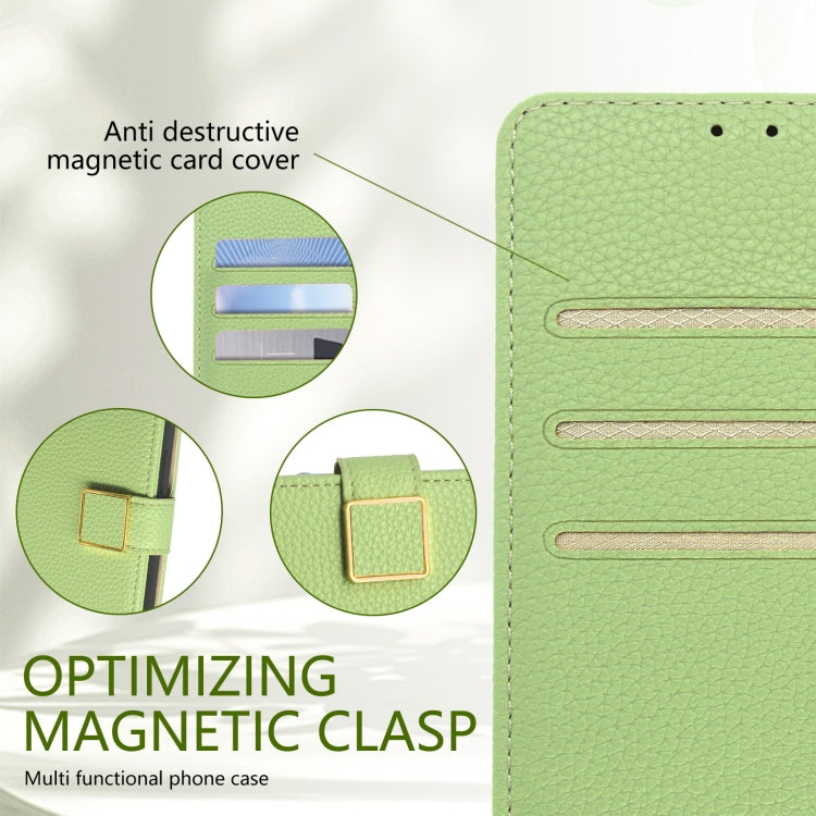 Crossbody Litchi Texture Square Buckle Leather Phone Case, For iPhone 11 Pro