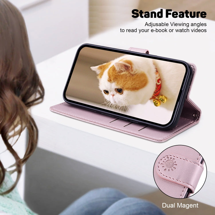 Cute Cats RFID Leather Phone Case, For iPhone 14 Pro Max, For iPhone 7 / 8 / SE 2022, For iPhone 13 Pro Max, For iPhone 13 Pro