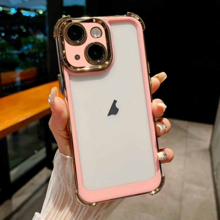 Dual-color Plating Space PC Hybrid TPU Phone Case, For iPhone 14 Plus, For iPhone 14, For iPhone 14 Pro, For iPhone 14 Pro Max