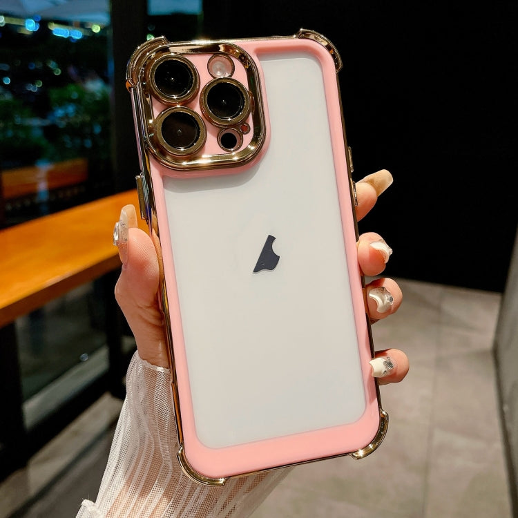 Dual-color Plating Space PC Hybrid TPU Phone Case, For iPhone 14 Plus, For iPhone 14, For iPhone 14 Pro, For iPhone 14 Pro Max