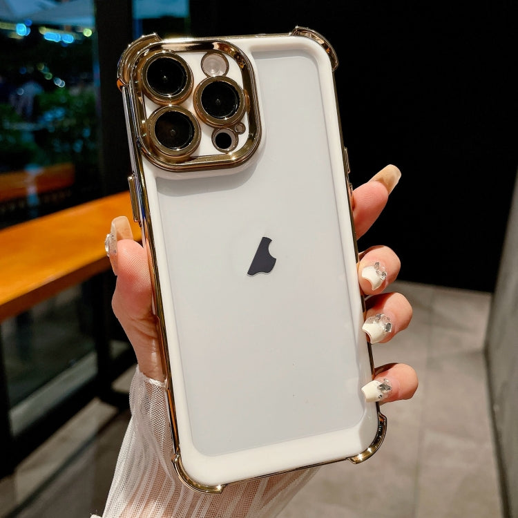 Dual-color Plating Space PC Hybrid TPU Phone Case, For iPhone 13 Pro Max, For iPhone 13 Pro, For iPhone 13, For iPhone 12