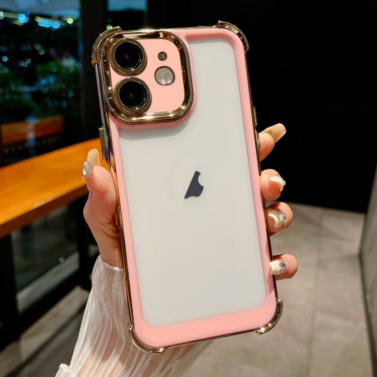 Dual-color Plating Space PC Hybrid TPU Phone Case, For iPhone 13 Pro Max, For iPhone 13 Pro, For iPhone 13, For iPhone 12