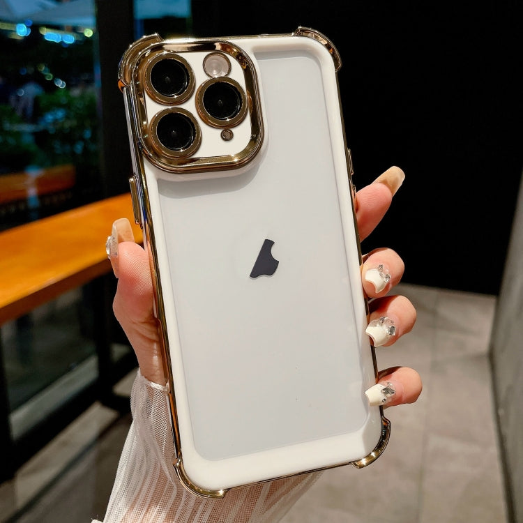 Dual-color Plating Space PC Hybrid TPU Phone Case, For iPhone 11 Pro