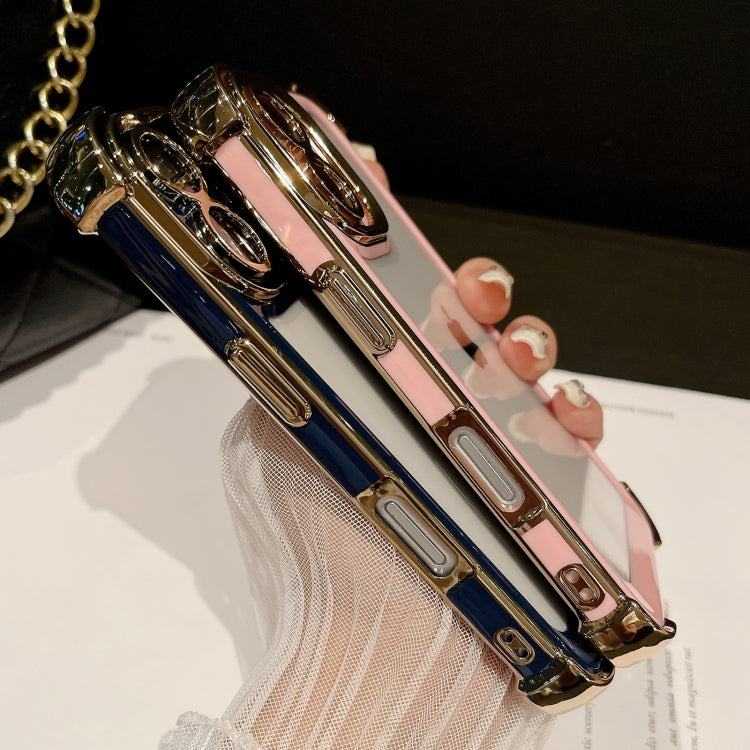 Dual-color Plating Space PC Hybrid TPU Phone Case, For iPhone 14 Plus, For iPhone 14, For iPhone 14 Pro, For iPhone 14 Pro Max