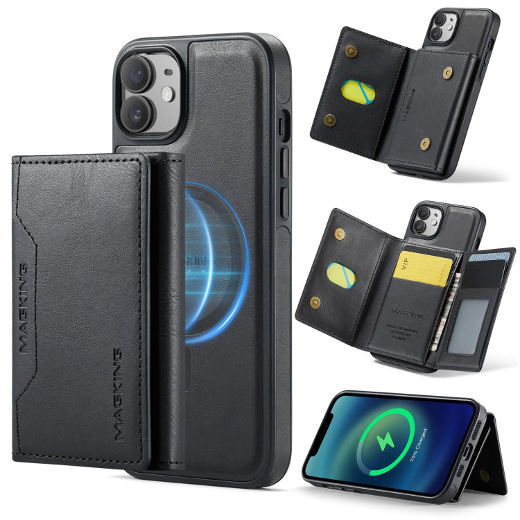 MAGKING K2 Series MagSafe RFID Card Bag Detachable Phone Case, For iPhone 13 Pro, For iPhone 13, For iPhone 12 / 12 Pro, For iPhone 12 Pro Max