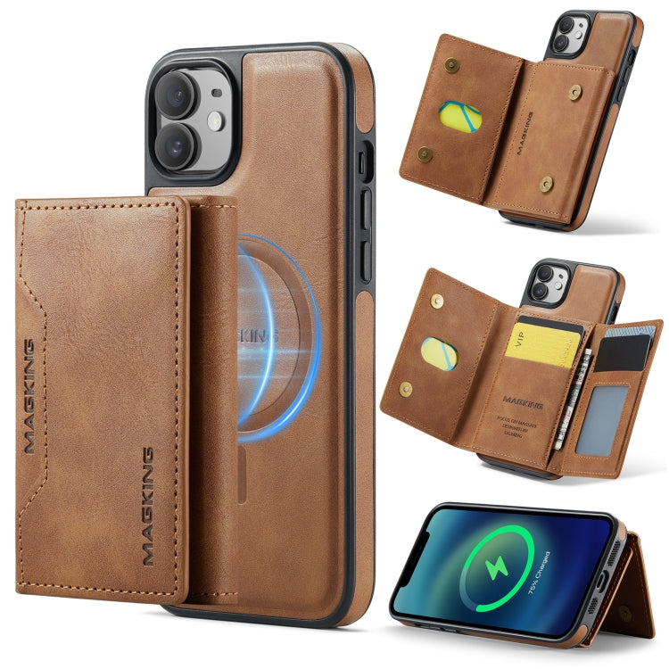 MAGKING K2 Series MagSafe RFID Card Bag Detachable Phone Case, For iPhone 13 Pro, For iPhone 13, For iPhone 12 / 12 Pro, For iPhone 12 Pro Max