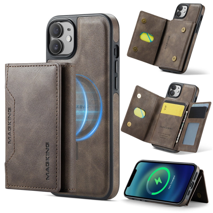 MAGKING K2 Series MagSafe RFID Card Bag Detachable Phone Case, For iPhone 13 Pro, For iPhone 13, For iPhone 12 / 12 Pro, For iPhone 12 Pro Max