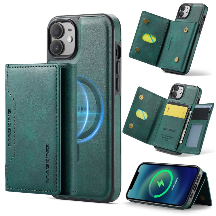 MAGKING K2 Series MagSafe RFID Card Bag Detachable Phone Case, For iPhone 13 Pro, For iPhone 13, For iPhone 12 / 12 Pro, For iPhone 12 Pro Max