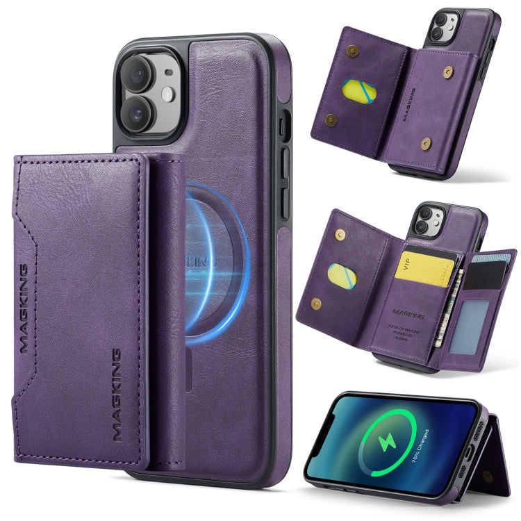 MAGKING K2 Series MagSafe RFID Card Bag Detachable Phone Case, For iPhone 13 Pro, For iPhone 13, For iPhone 12 / 12 Pro, For iPhone 12 Pro Max