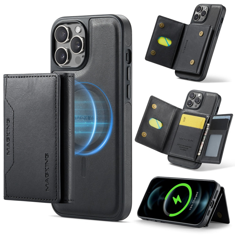 MAGKING K2 Series MagSafe RFID Card Bag Detachable Phone Case, For iPhone 13 Pro, For iPhone 13, For iPhone 12 / 12 Pro, For iPhone 12 Pro Max