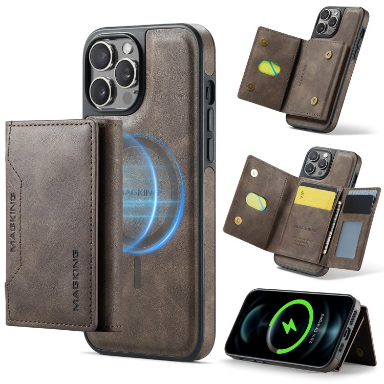 MAGKING K2 Series MagSafe RFID Card Bag Detachable Phone Case, For iPhone 13 Pro, For iPhone 13, For iPhone 12 / 12 Pro, For iPhone 12 Pro Max