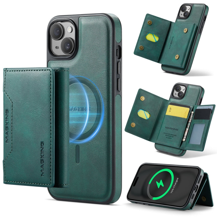 MAGKING K2 Series MagSafe RFID Card Bag Detachable Phone Case, For iPhone 13 Pro, For iPhone 13, For iPhone 12 / 12 Pro, For iPhone 12 Pro Max