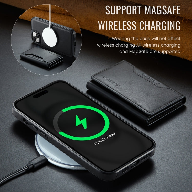 MAGKING K2 Series MagSafe RFID Card Bag Detachable Phone Case, For iPhone 14, For iPhone 14 Pro, For iPhone 14 Pro Max, For iPhone 13 Pro Max