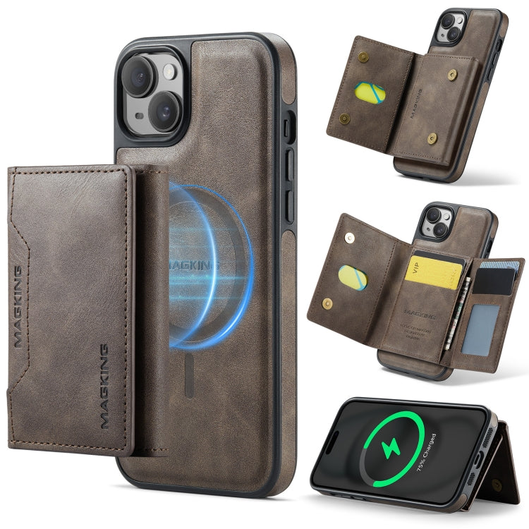 MAGKING K2 Series MagSafe RFID Card Bag Detachable Phone Case, For iPhone 14, For iPhone 14 Pro, For iPhone 14 Pro Max, For iPhone 13 Pro Max
