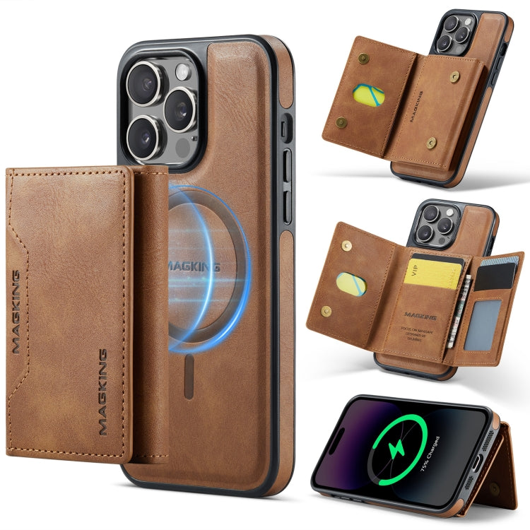 MAGKING K2 Series MagSafe RFID Card Bag Detachable Phone Case, For iPhone 14, For iPhone 14 Pro, For iPhone 14 Pro Max, For iPhone 13 Pro Max