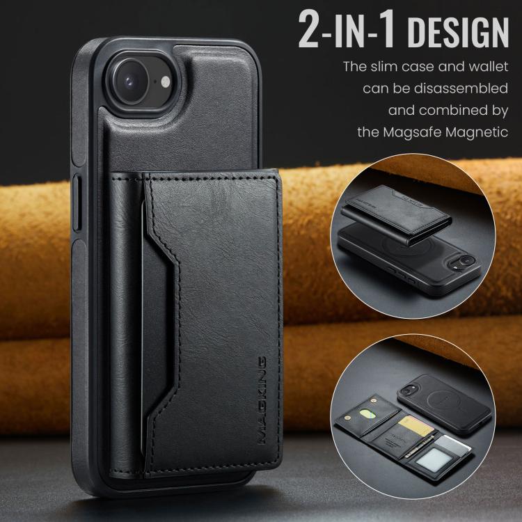 MAGKING K2 Series MagSafe RFID Card Bag Detachable Phone Case