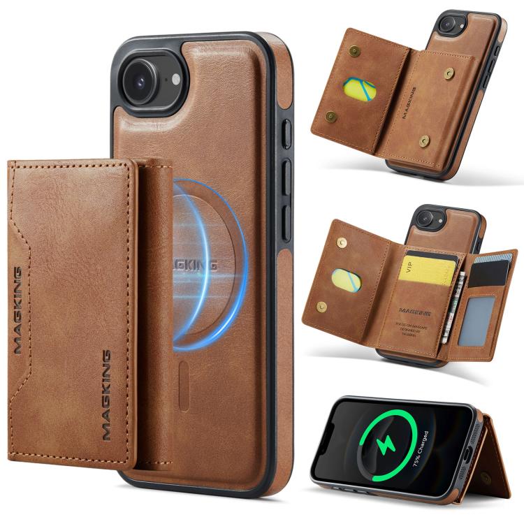 MAGKING K2 Series MagSafe RFID Card Bag Detachable Phone Case