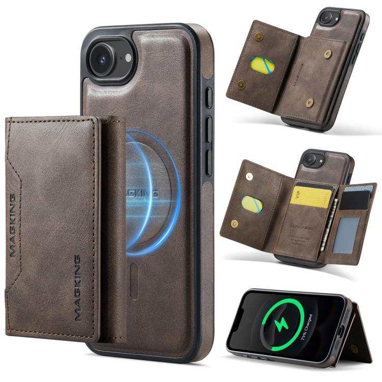 MAGKING K2 Series MagSafe RFID Card Bag Detachable Phone Case