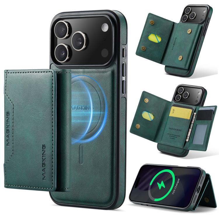 MAGKING K2 Series MagSafe RFID Card Bag Detachable Phone Case