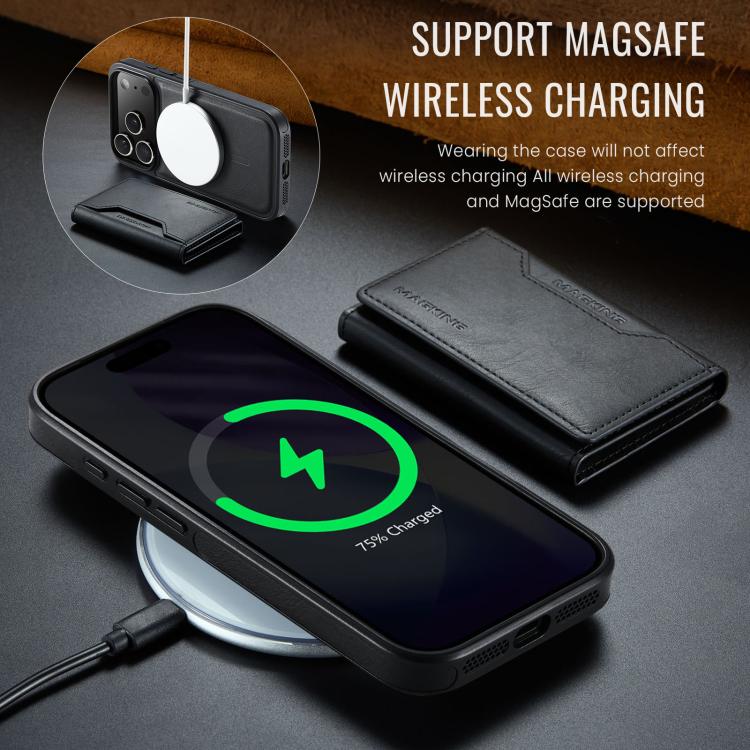 MAGKING K2 Series MagSafe RFID Card Bag Detachable Phone Case