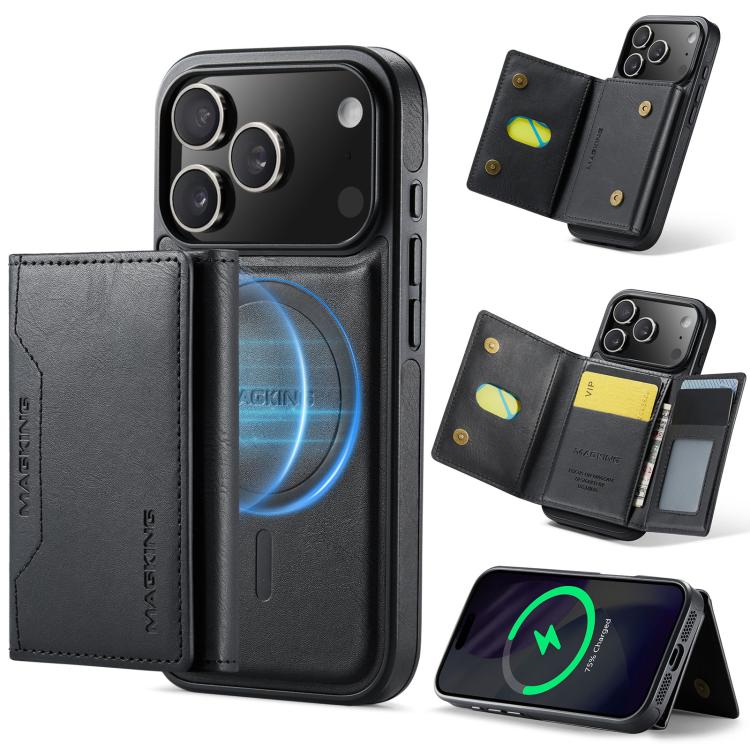 MAGKING K2 Series MagSafe RFID Card Bag Detachable Phone Case