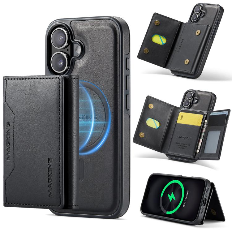 MAGKING K2 Series MagSafe RFID Card Bag Detachable Phone Case