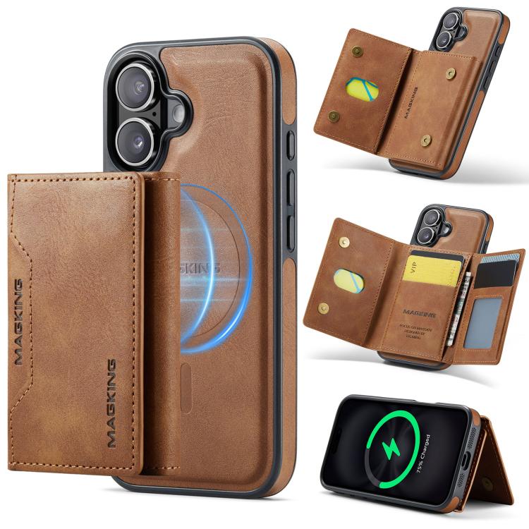 MAGKING K2 Series MagSafe RFID Card Bag Detachable Phone Case