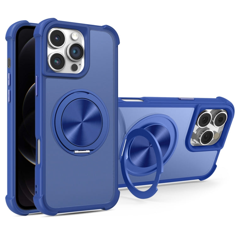 CD Texture 360 Degree Rotating Holder MagSafe Phone Case, For iPhone 13 Pro, For iPhone 12 / 12 Pro, For iPhone 12 Pro Max, For iPhone 11
