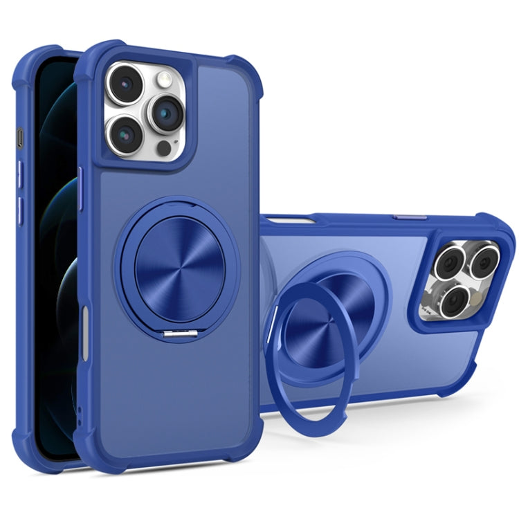 CD Texture 360 Degree Rotating Holder MagSafe Phone Case, For iPhone 13 Pro, For iPhone 12 / 12 Pro, For iPhone 12 Pro Max, For iPhone 11