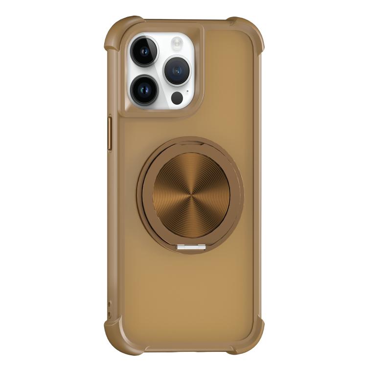 CD Texture 360 Degree Rotating Holder MagSafe Phone Case, For iPhone 13 Pro, For iPhone 12 / 12 Pro, For iPhone 12 Pro Max, For iPhone 11