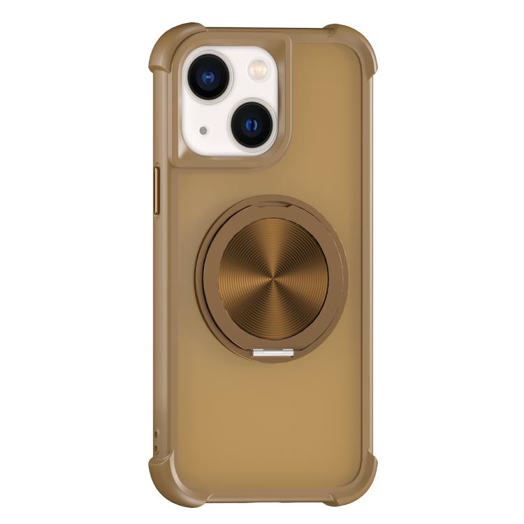 CD Texture 360 Degree Rotating Holder MagSafe Phone Case, For iPhone 14 / 13, For iPhone 14 Pro, For iPhone 14 Pro Max, For iPhone 13 Pro Max