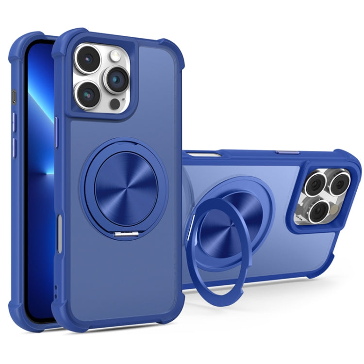 CD Texture 360 Degree Rotating Holder MagSafe Phone Case, For iPhone 13 Pro, For iPhone 12 / 12 Pro, For iPhone 12 Pro Max, For iPhone 11