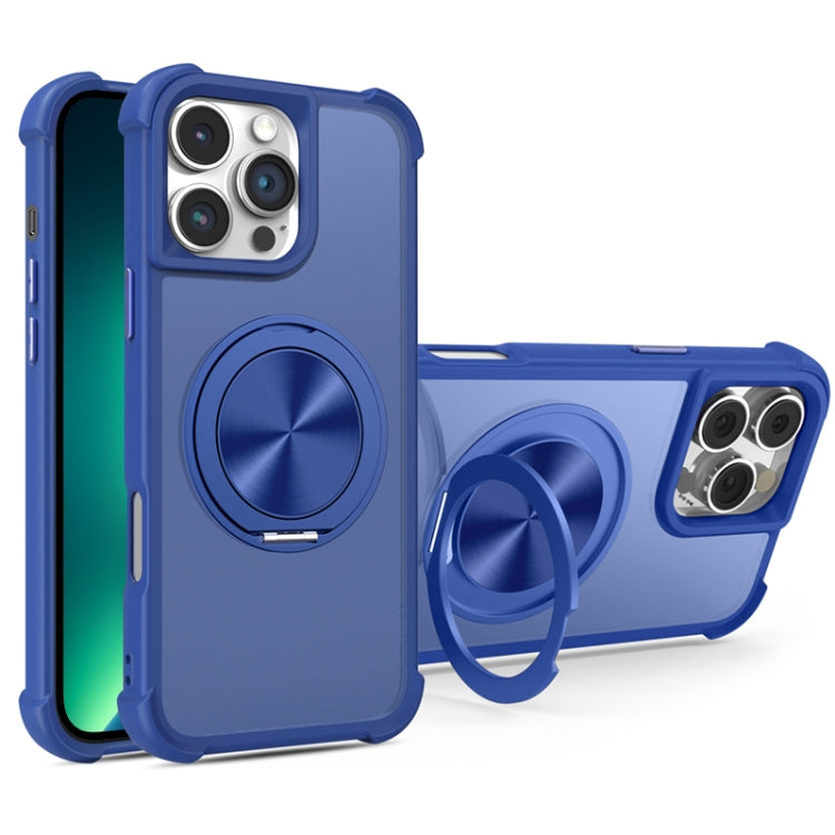 CD Texture 360 Degree Rotating Holder MagSafe Phone Case, For iPhone 14 / 13, For iPhone 14 Pro, For iPhone 14 Pro Max, For iPhone 13 Pro Max
