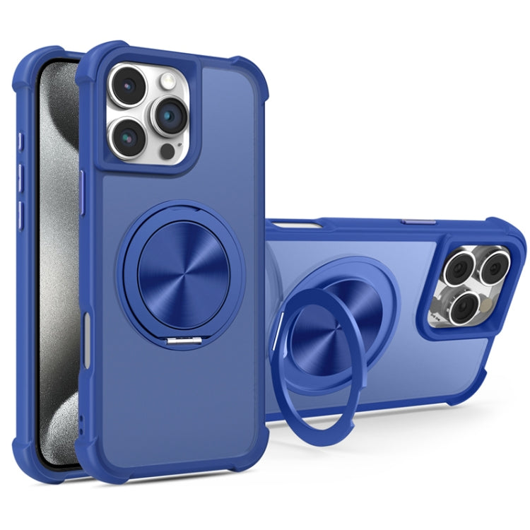 CD Texture 360 Degree Rotating Holder MagSafe Phone Case, For iPhone 15 Pro Max, For iPhone 15 Pro, For iPhone 15 Plus / 14 Plus, For iPhone 15