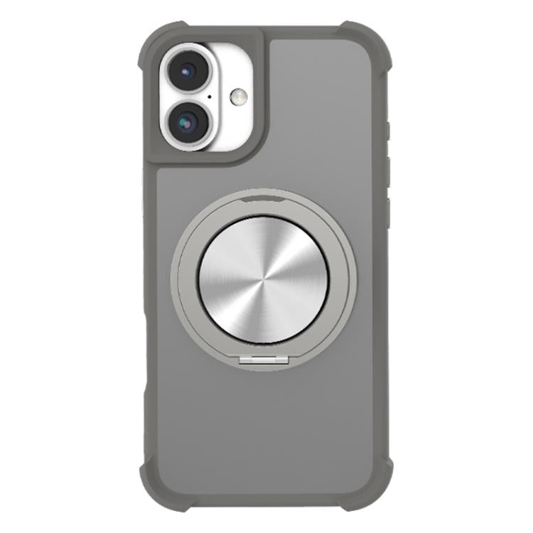 CD Texture 360 Degree Rotating Holder MagSafe Phone Case, For iPhone 17 Pro Max, For iPhone 17 Pro, For iPhone 17, For iPhone Air