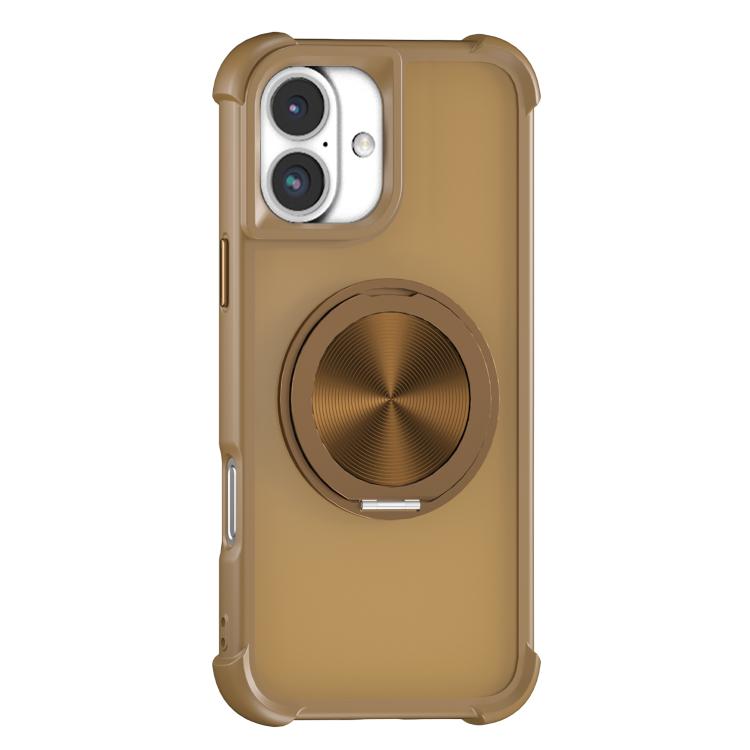 CD Texture 360 Degree Rotating Holder MagSafe Phone Case, For iPhone 17 Pro Max, For iPhone 17 Pro, For iPhone 17, For iPhone Air