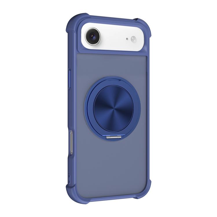 CD Texture 360 Degree Rotating Holder MagSafe Phone Case, For iPhone 17 Pro Max, For iPhone 17 Pro, For iPhone 17, For iPhone Air