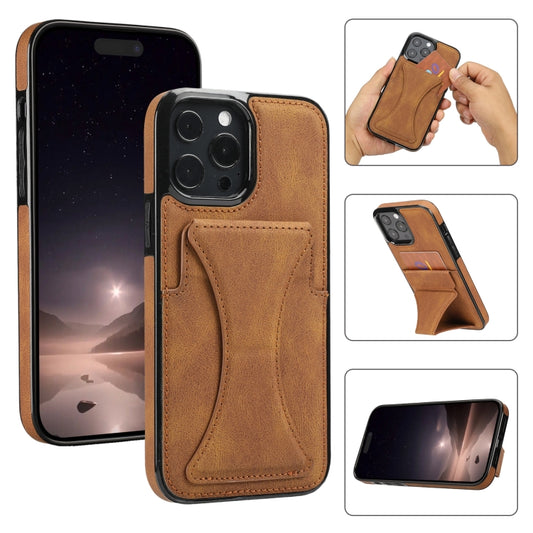 Ultra-thin Shockproof Phone Protective Case with Holder, For iPhone 16 Pro Max, For iPhone 16 Pro, For iPhone 16 Plus, For iPhone 16