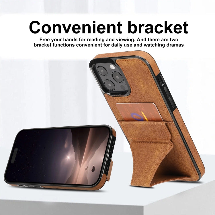 Ultra-thin Shockproof Phone Protective Case with Holder, For iPhone 16 Pro Max, For iPhone 16 Pro, For iPhone 16 Plus, For iPhone 16