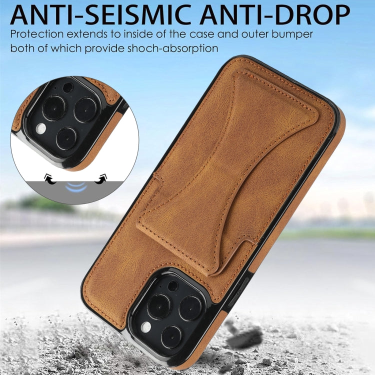 Ultra-thin Shockproof Phone Protective Case with Holder, For iPhone 16 Pro Max, For iPhone 16 Pro, For iPhone 16 Plus, For iPhone 16