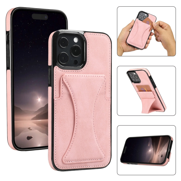 Ultra-thin Shockproof Phone Protective Case with Holder, For iPhone 16 Pro Max, For iPhone 16 Pro, For iPhone 16 Plus, For iPhone 16