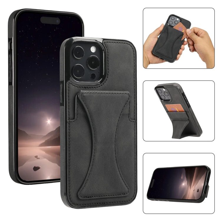 Ultra-thin Shockproof Phone Protective Case with Holder, For iPhone 16 Pro Max, For iPhone 16 Pro, For iPhone 16 Plus, For iPhone 16