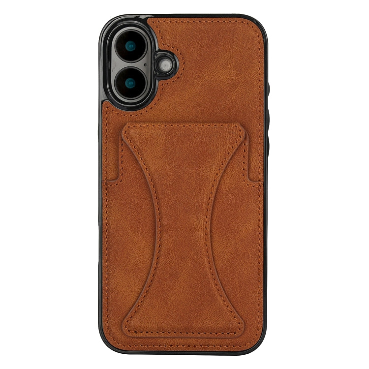 Ultra-thin Shockproof Phone Protective Case with Holder, For iPhone 16 Pro Max, For iPhone 16 Pro, For iPhone 16 Plus, For iPhone 16