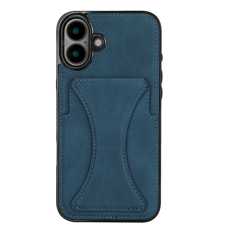 Ultra-thin Shockproof Phone Protective Case with Holder, For iPhone 16 Pro Max, For iPhone 16 Pro, For iPhone 16 Plus, For iPhone 16