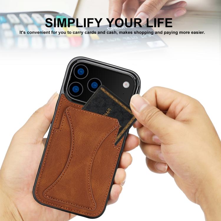 Ultra-thin Shockproof Phone Protective Case with Holder, For iPhone 17 Pro Max, For iPhone 17 Pro, For iPhone 17, For iPhone Air