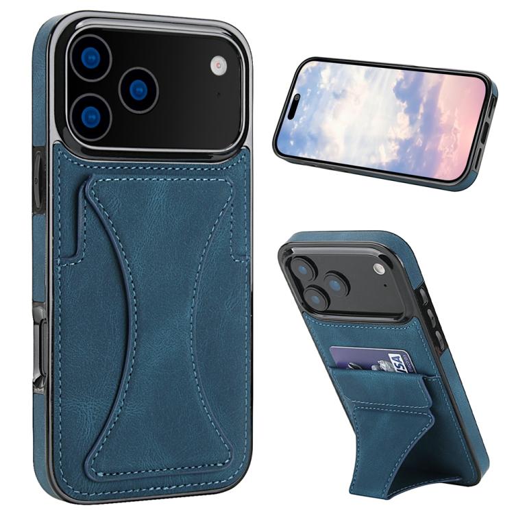 Ultra-thin Shockproof Phone Protective Case with Holder, For iPhone 17 Pro Max, For iPhone 17 Pro, For iPhone 17, For iPhone Air