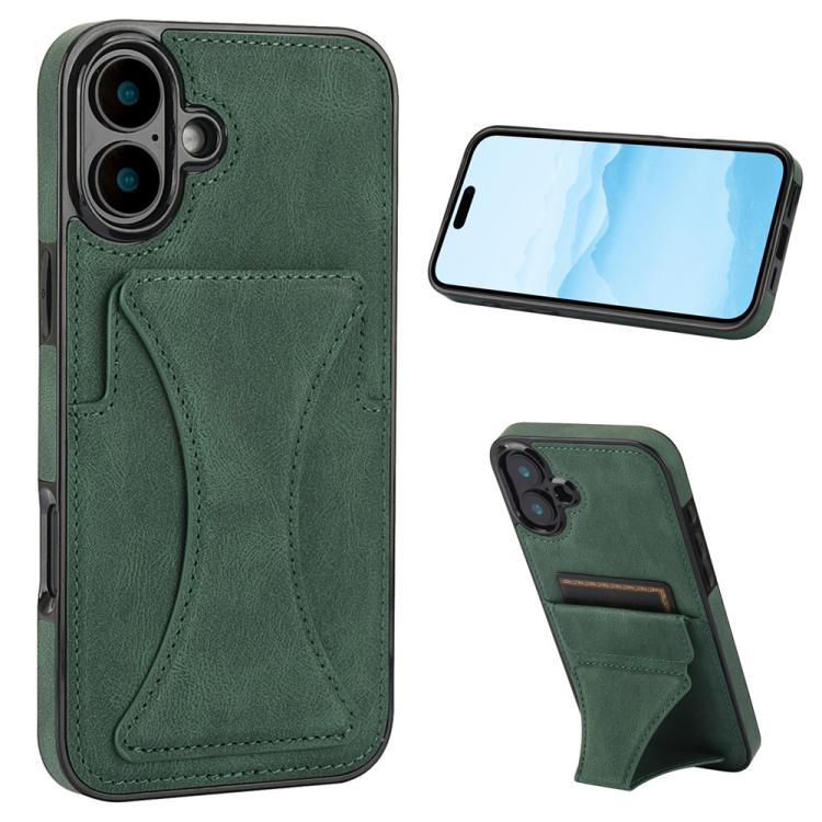 Ultra-thin Shockproof Phone Protective Case with Holder, For iPhone 17 Pro Max, For iPhone 17 Pro, For iPhone 17, For iPhone Air