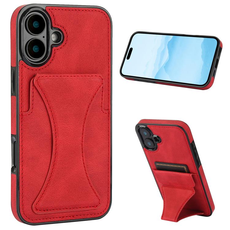 Ultra-thin Shockproof Phone Protective Case with Holder, For iPhone 17 Pro Max, For iPhone 17 Pro, For iPhone 17, For iPhone Air