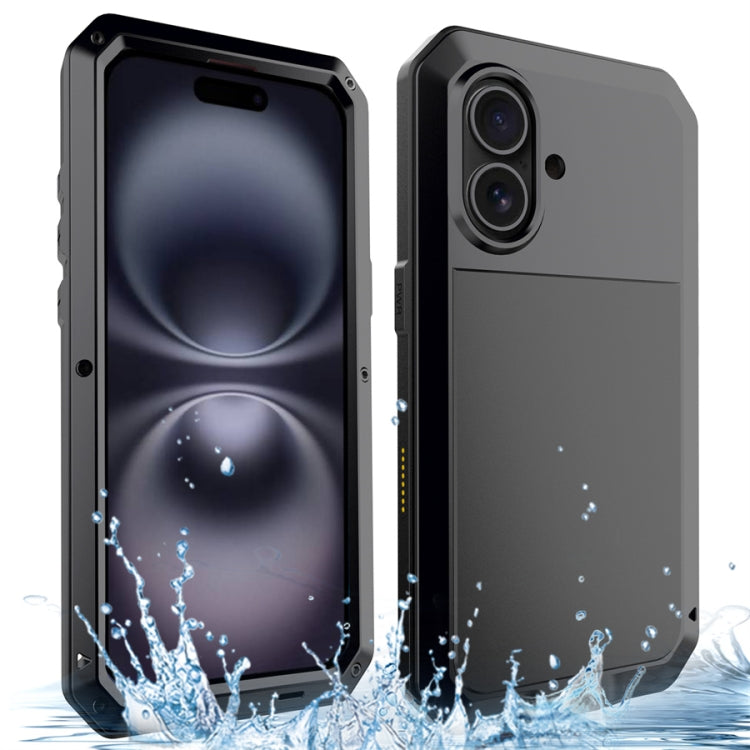 Shockproof IP54 Life Waterproof Phone Case, For iPhone 17 Pro Max, For iPhone 17 Pro, For iPhone 17, For iPhone 17 Air, For iPhone 16e, For iPhone 16 Pro Max, For iPhone 16 Pro, For iPhone 16 Plus