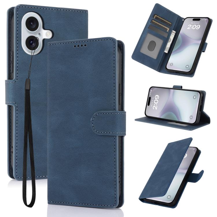 Fantasy Skin-feel Calfskin Texture Leather Phone Case, For iPhone 17 Pro Max, For iPhone 17 Pro, For iPhone 17, For iPhone 17 Air